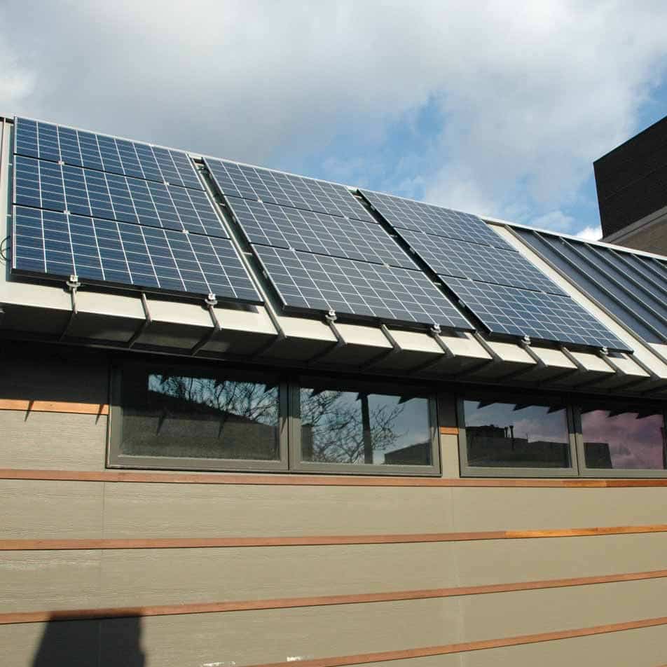 Solar Panels on Roof