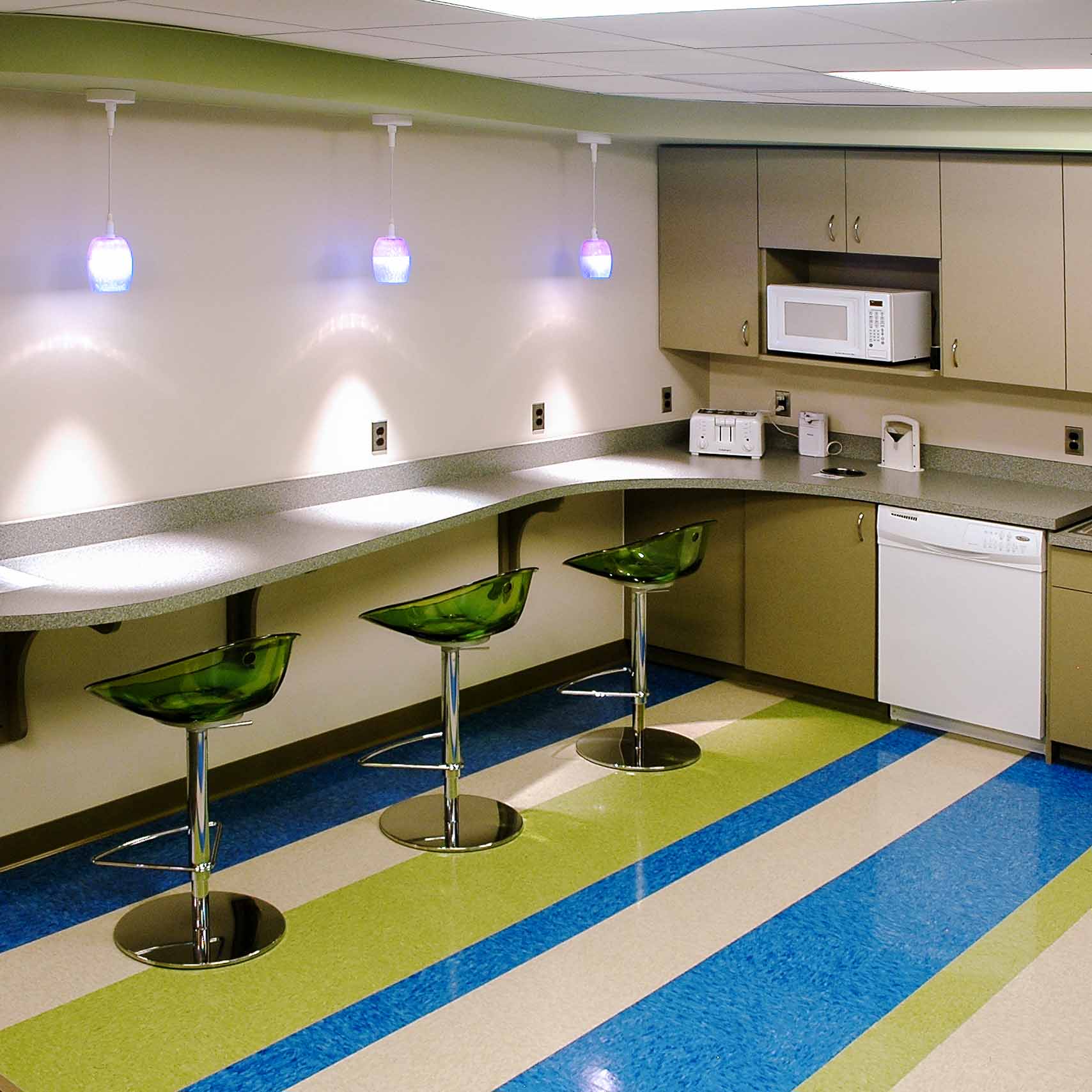 Staff Kitchen at Aastrom Biosciences Headquarters