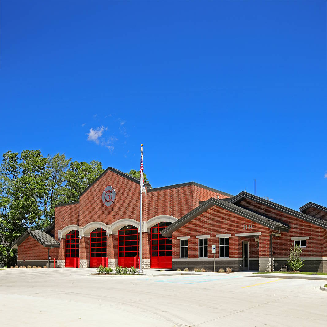 Commerce Township Fire Station Exterior