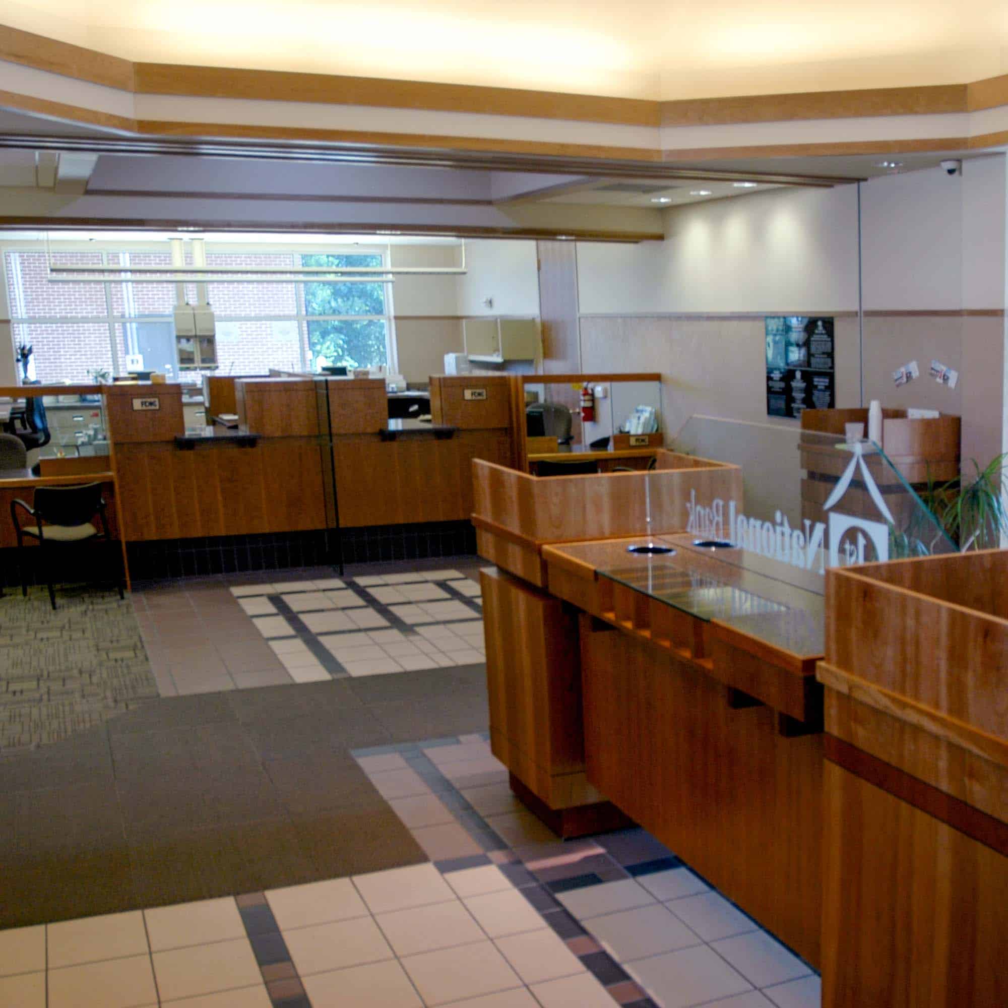 Sustainable Bank Interior