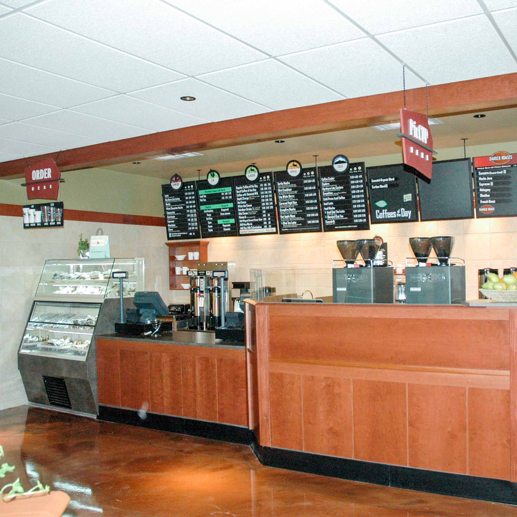 Coffee Shop Counter