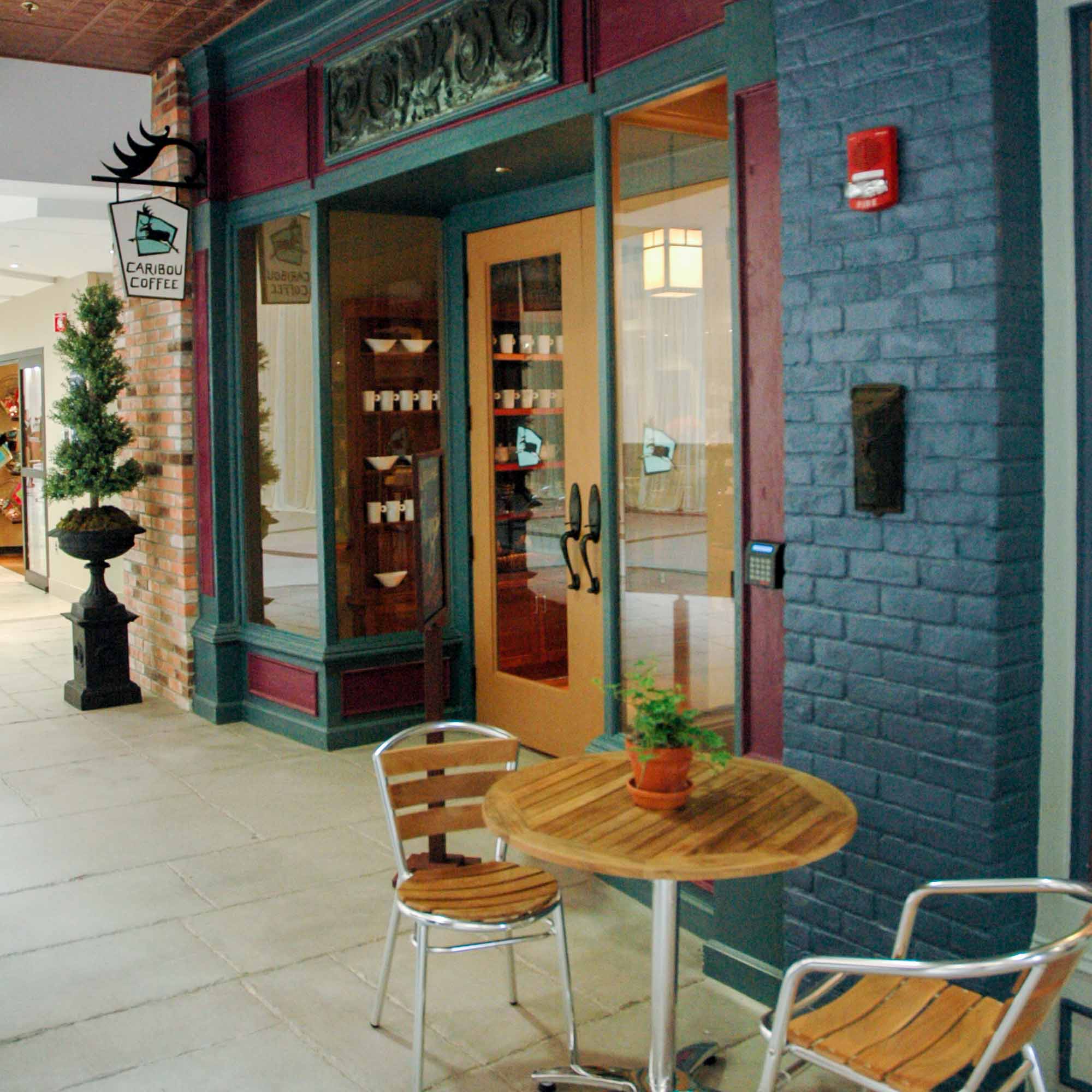 Entrance to Coffee Shop