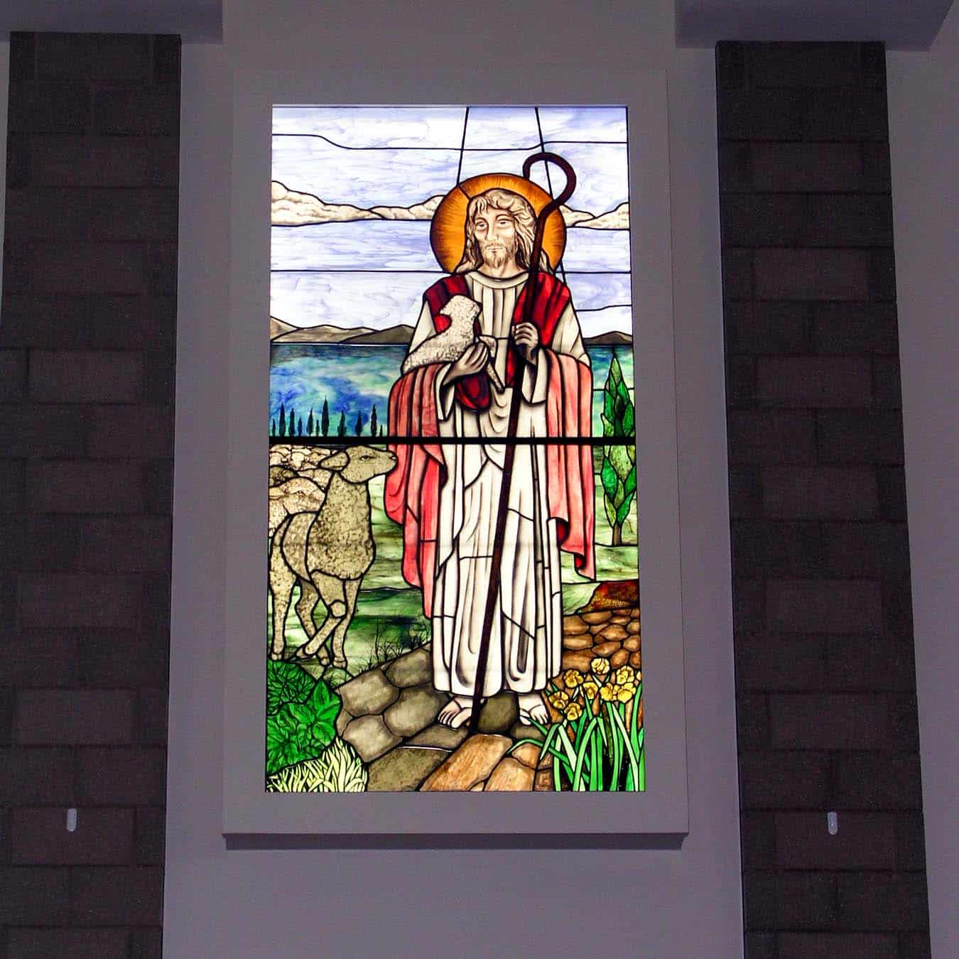 Stained Glass Window Detail