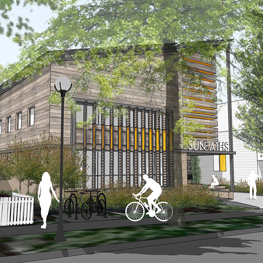 Green Building Exterior