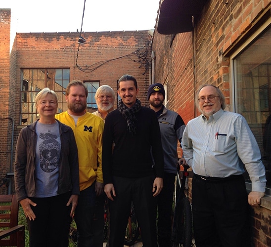 A3C Staff on the Green Roof